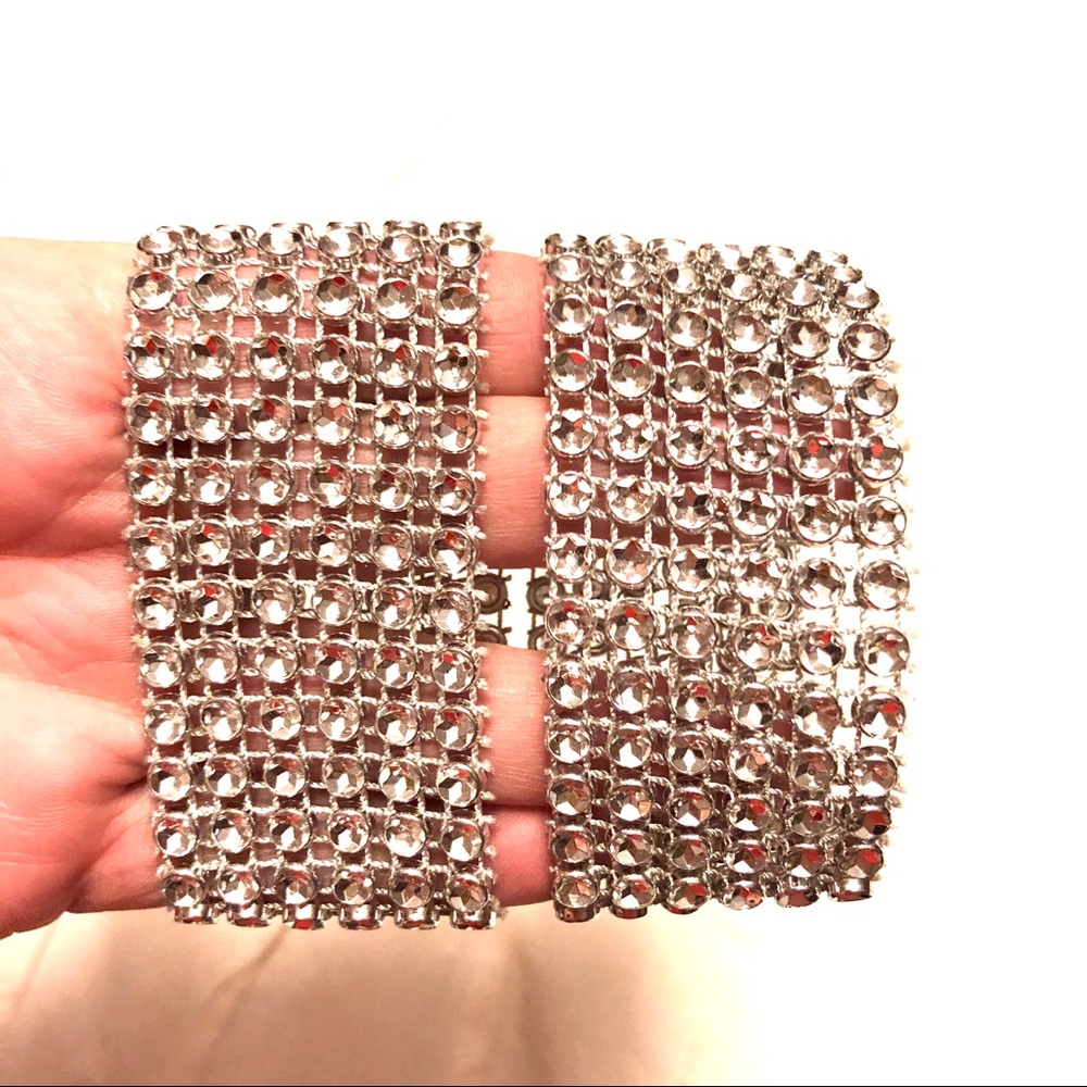 Two bling napkins holder